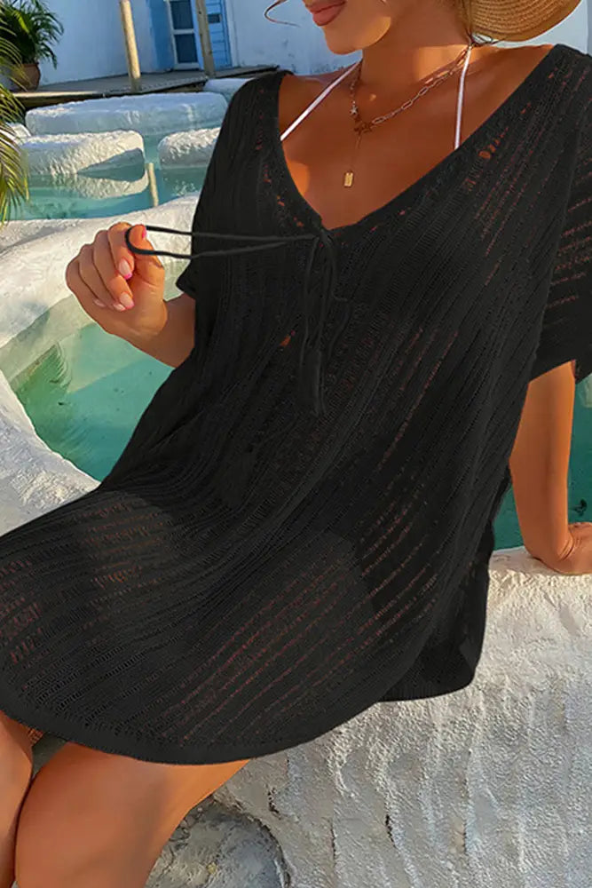 Summer Knitting Beach Cover Up