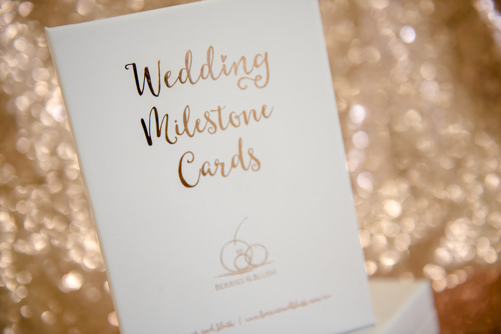 Wedding Milestone Cards - Botanicals