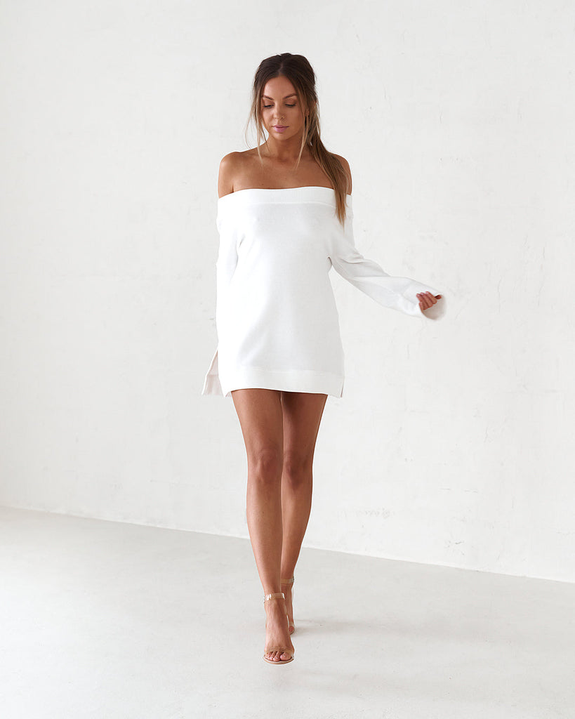 Off The Shoulder Mini Dress